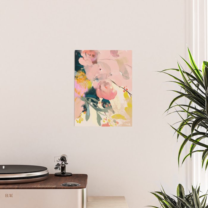 abstract floral inspiration Poster Gallery Image 2