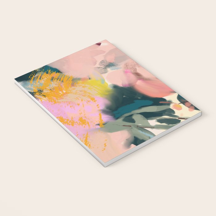 abstract floral inspiration Notebook Gallery Image 3