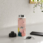 abstract floral inspiration Water Bottle Gallery Image 4