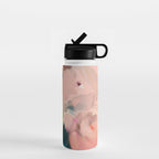 abstract floral inspiration Water Bottle Gallery Image 1