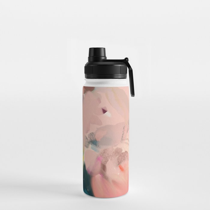 abstract floral inspiration Water Bottle Gallery Image 2