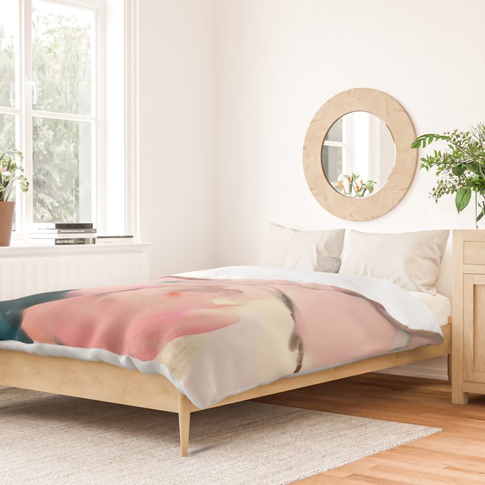 abstract floral inspiration Duvet Cover Gallery Image 2