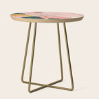 abstract floral inspiration Side Table Gallery Image 1