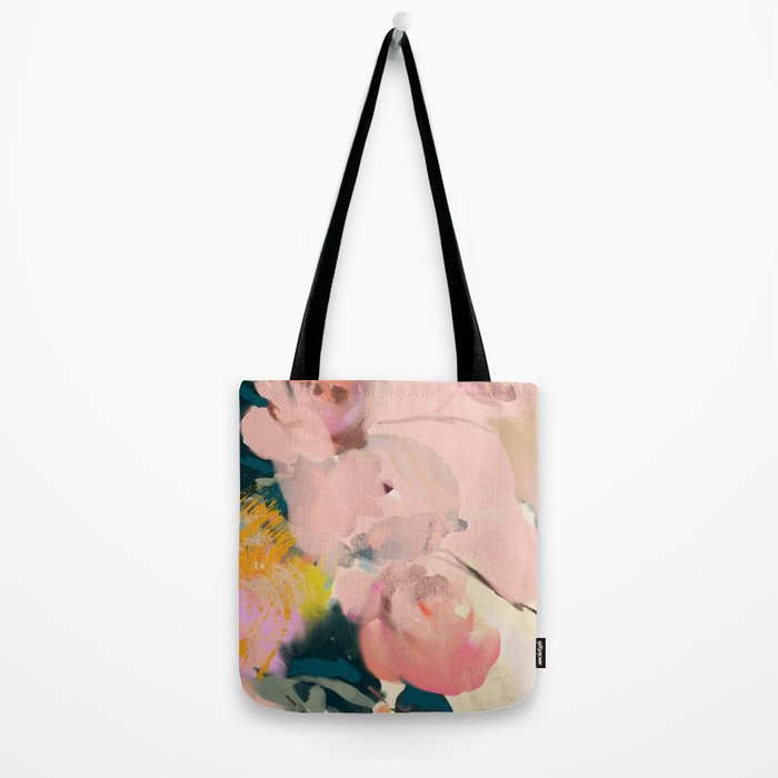 abstract floral inspiration Tote Bag Gallery Image 2