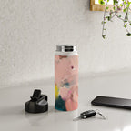 abstract floral inspiration Water Bottle Gallery Image 4