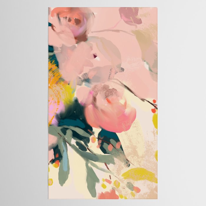 abstract floral inspiration Tablecloth Gallery Image 2