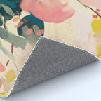 abstract floral inspiration Rug Gallery Image 4
