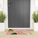 abstract floral inspiration Welcome Mat Gallery Image 3