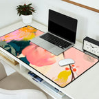 abstract floral inspiration Desk Mat Gallery Image 2