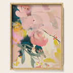 abstract floral inspiration Serving Tray Gallery Image 1
