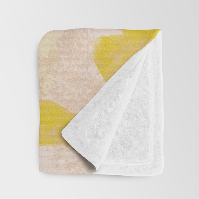 abstract floral inspiration Throw Blanket Gallery Image 3