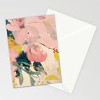 abstract floral inspiration Stationery Card Gallery Image 2