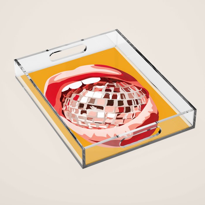 Disco Kiss 4 Acrylic Tray Gallery Image 1