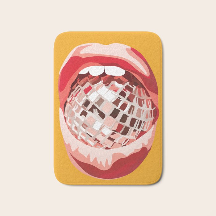 Disco Kiss 4 Bath Mat Gallery Image 1