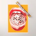 Disco Kiss 4 Wrapping Paper Gallery Image 1