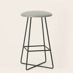 Waves (Linen Sage) Stool Gallery Image 1