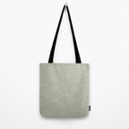 Waves (Linen Sage) Tote Bag Gallery Image 2
