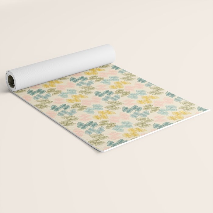 Wild Zebra Yoga Mat Gallery Image 2