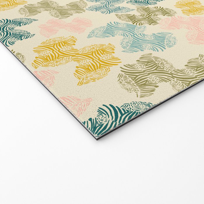 Wild Zebra Welcome Mat Gallery Image 2