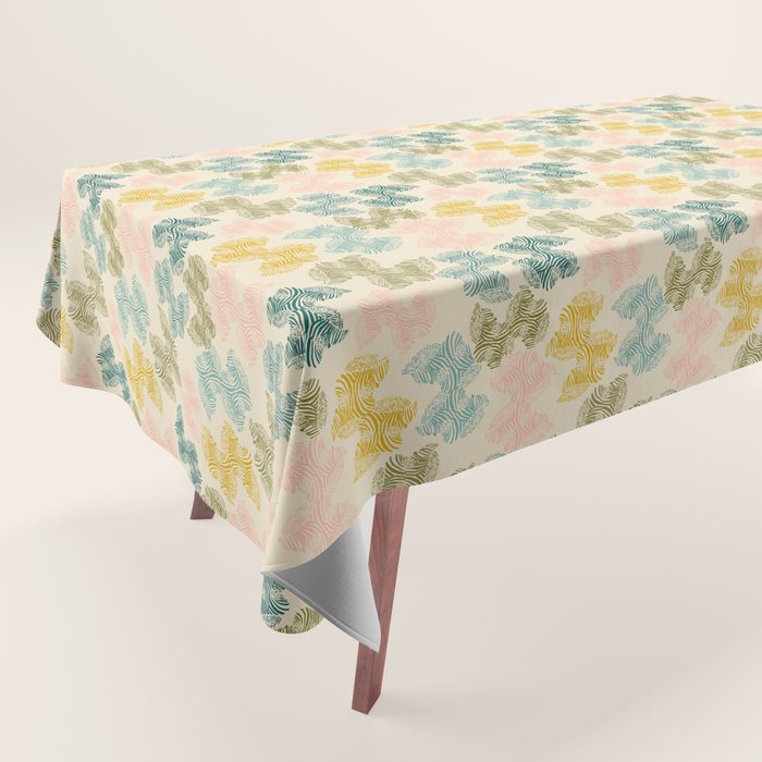 Wild Zebra Tablecloth Gallery Image 1