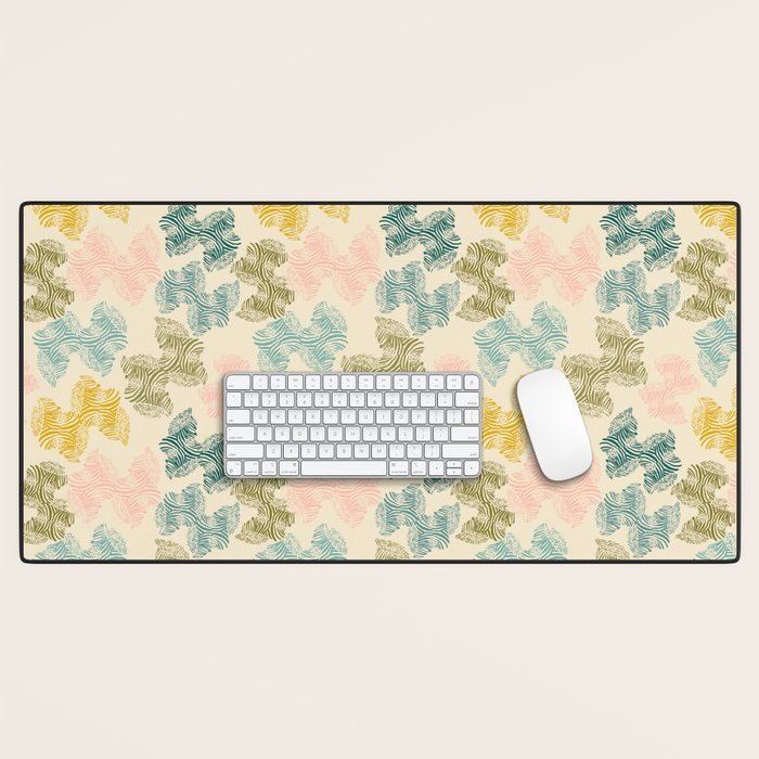 Wild Zebra Desk Mat Gallery Image 1