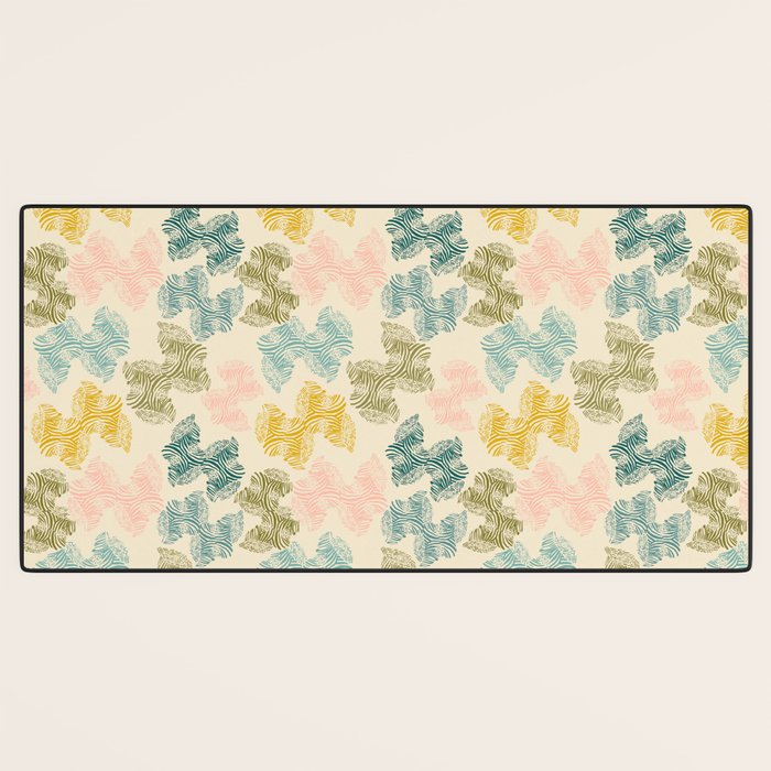 Wild Zebra Desk Mat Gallery Image 3