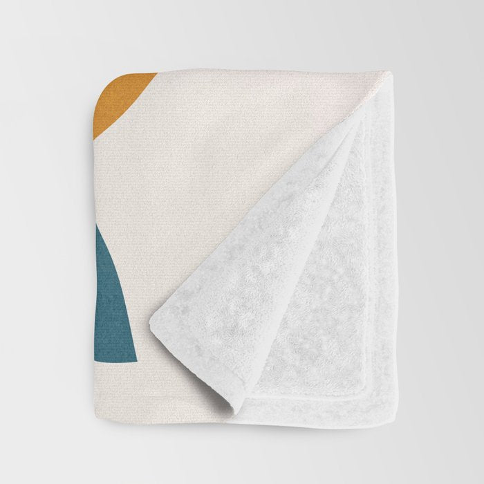 Playful Geometry 05 Throw Blanket Gallery Image 3