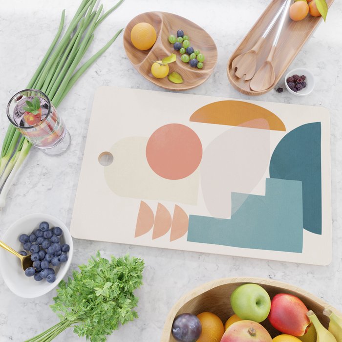 Playful Geometry 05 Cutting Board Gallery Image 2