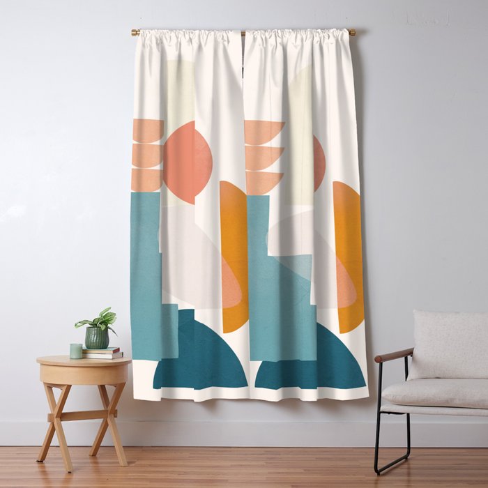 Playful Geometry 05 Window Curtain Gallery Image 5
