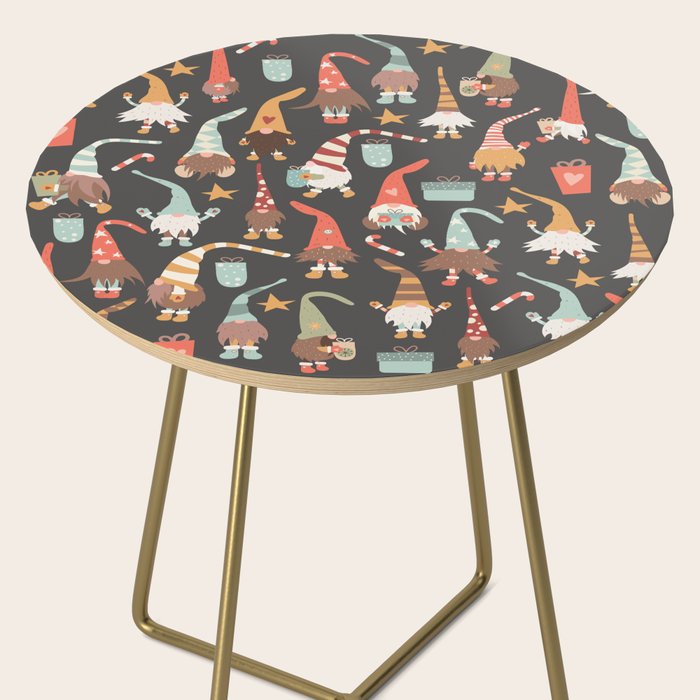 Christmas Gnomes Side Table Gallery Image 2