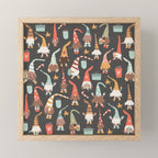 Christmas Gnomes Mini Art Print Gallery Image 1