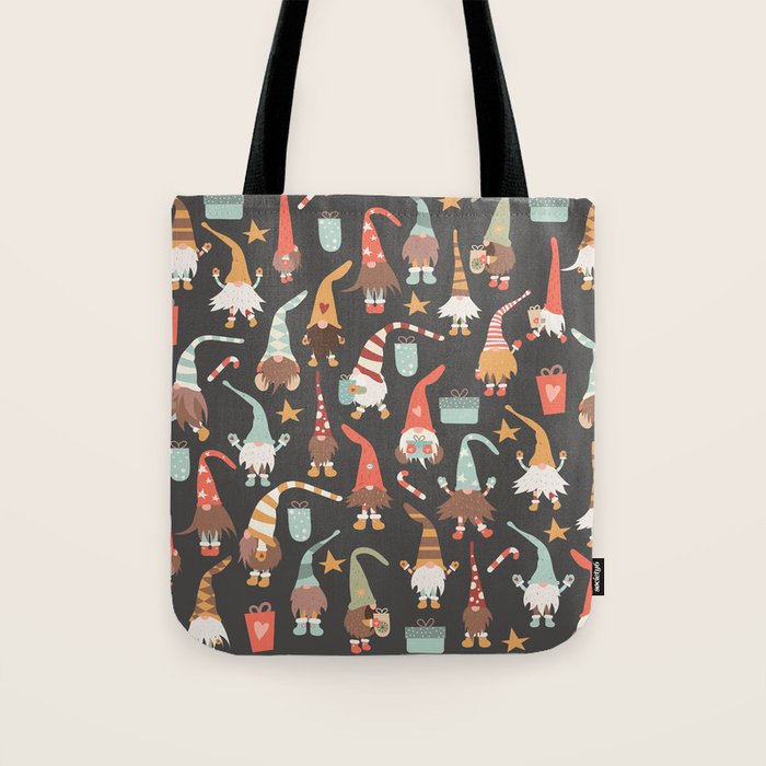 Christmas Gnomes Tote Bag Gallery Image 1