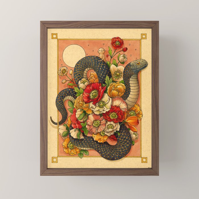 Summer Bouquet Mini Art Print Gallery Image 2