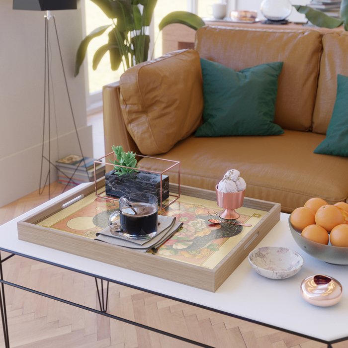 Summer Bouquet Serving Tray Gallery Image 2