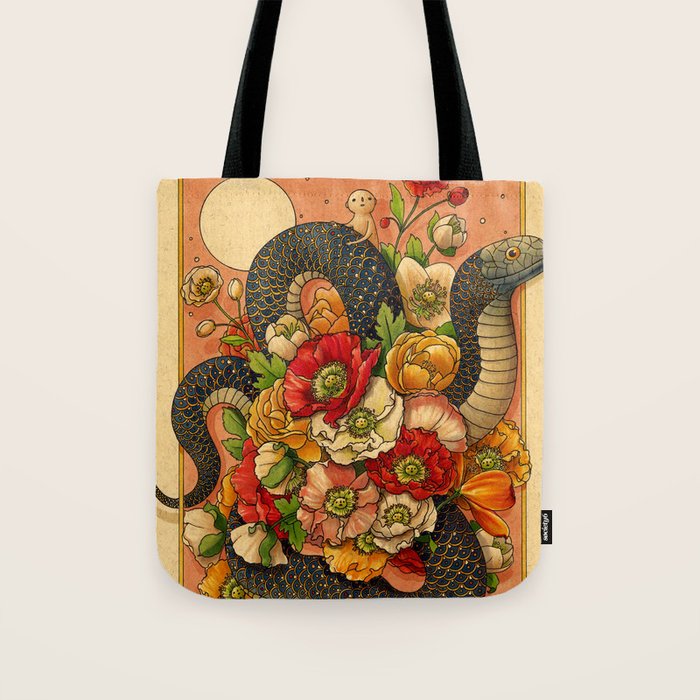 Summer Bouquet Tote Bag Gallery Image 1