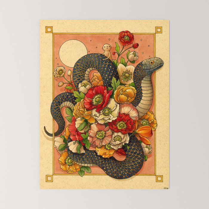 Summer Bouquet Mini Art Print Gallery Image 6