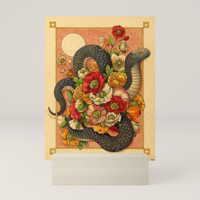 Summer Bouquet Mini Art Print Gallery Image 5