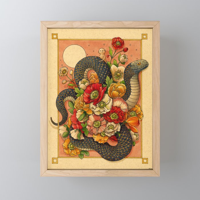 Summer Bouquet Mini Art Print Gallery Image 1