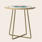 Pink flower Side Table Gallery Image 1