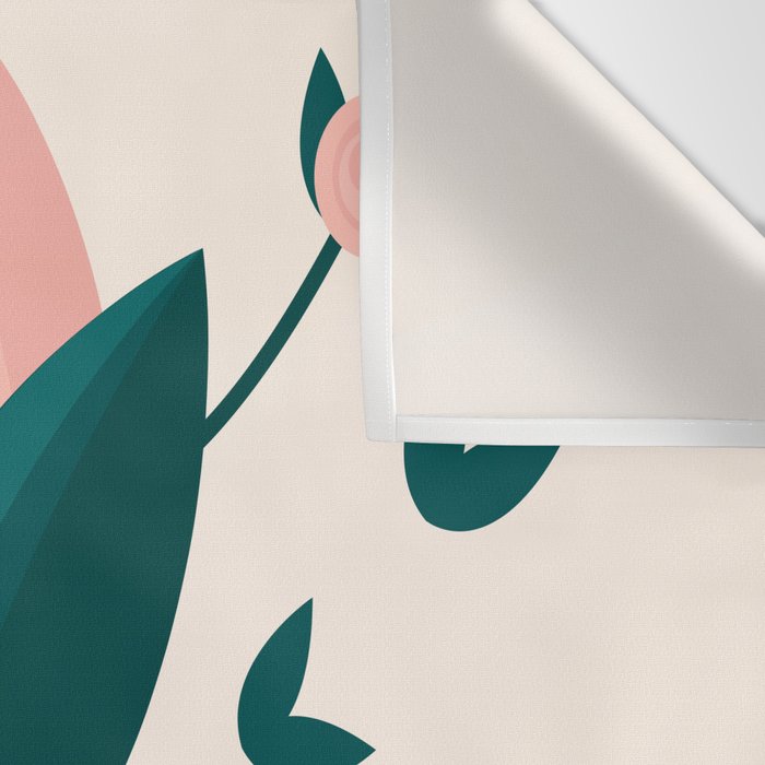 Pink flower Wall Tapestry Gallery Image 3