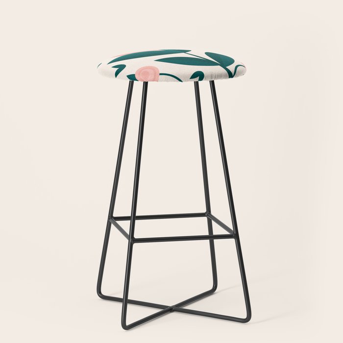 Pink flower Stool Gallery Image 1