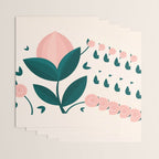 Pink flower Wrapping Paper Gallery Image 3