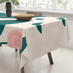 Pink flower Tablecloth Gallery Image 3