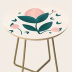 Pink flower Side Table Gallery Image 2