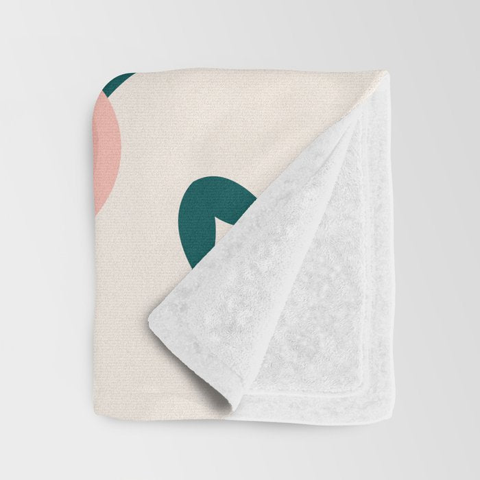 Pink flower Throw Blanket Gallery Image 3