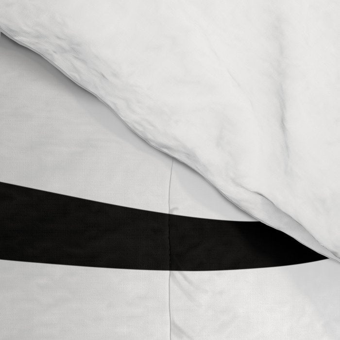 Copacetic Retro Abstract Pattern Black and White Comforter Gallery Image 4
