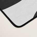 Copacetic Retro Abstract Pattern Black and White Desk Mat Gallery Image 4