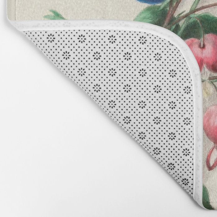  Salvia and dielytra flowers by Clarissa Munger Badger, 1866 (benefitting The Nature Conservancy) Bath Mat Gallery Image 2