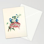  Salvia and dielytra flowers by Clarissa Munger Badger, 1866 (benefitting The Nature Conservancy) Stationery Card Gallery Image 2