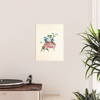  Salvia and dielytra flowers by Clarissa Munger Badger, 1866 (benefitting The Nature Conservancy) Poster Gallery Image 2